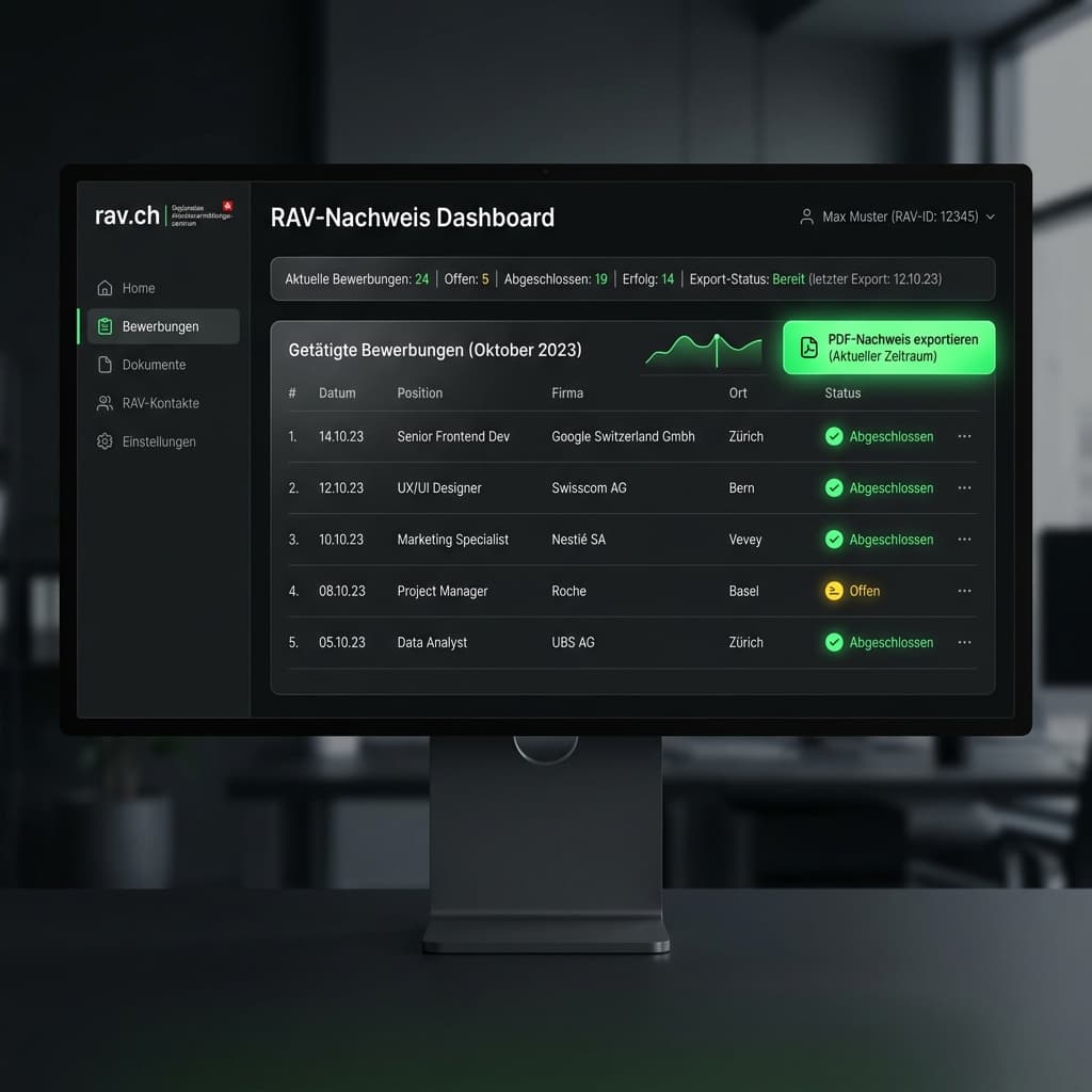PARAT RAV Nachweis Interface